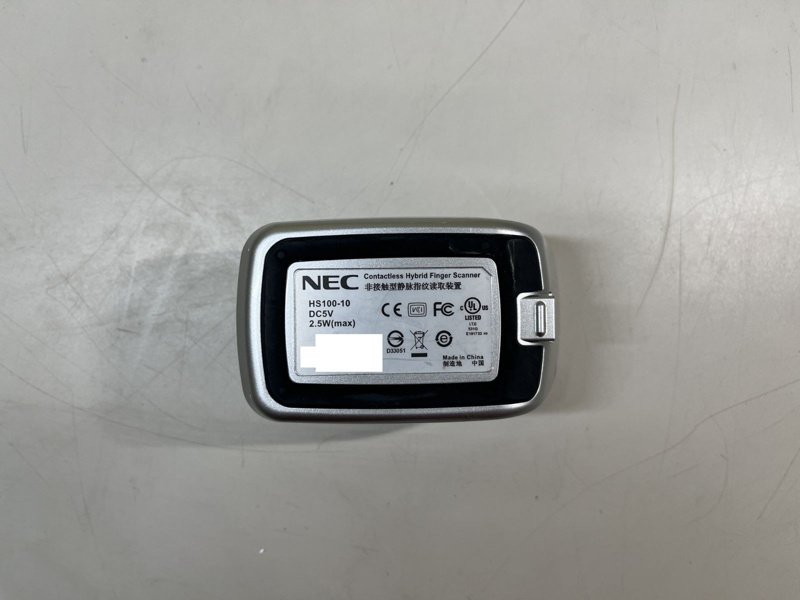 NEC HS100-10 非接触型指紋認証装置 10台セット 中古 - メルカリ NEC HS100-10 非接触型指紋認証装置 10台セット 中古 - メルカリ