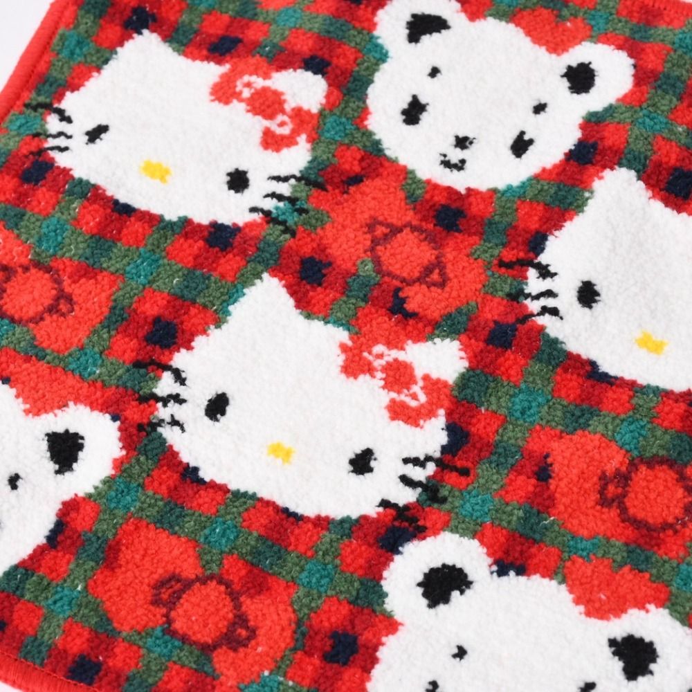 新品未使用 familiar ファミリア × HELLO KITTY ハローキティ タオル