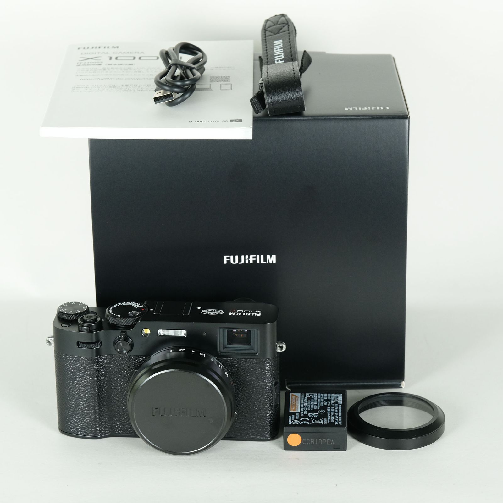 美品 | シャッター数200回｜フィルター付] FUJIFILM X100VI [ブラック