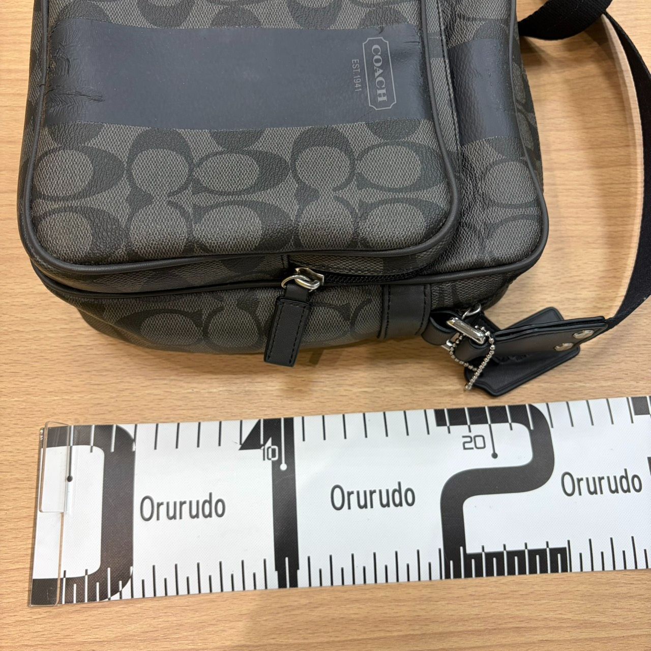 MK1760【ER269】 コーチ COACH シグネチャー ヘリテージ ストライプ