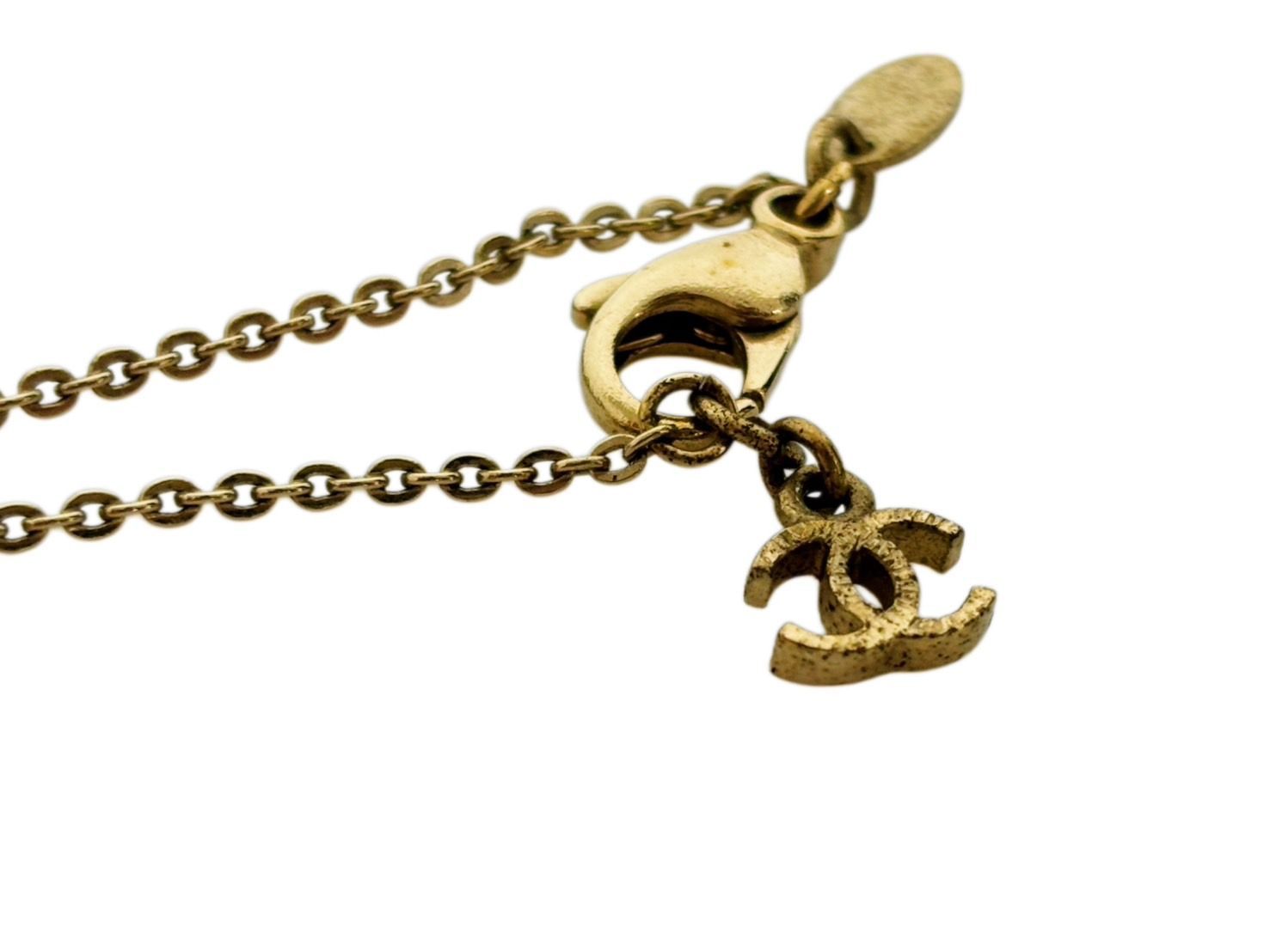 シャネル CHANEL ココマーク フェイクパール スイング フリンジ