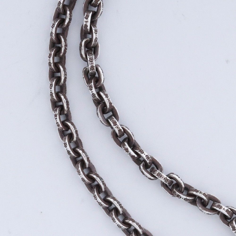 CHROME HEARTS ペーパー チェーン ネックレス 24インチ シルバー