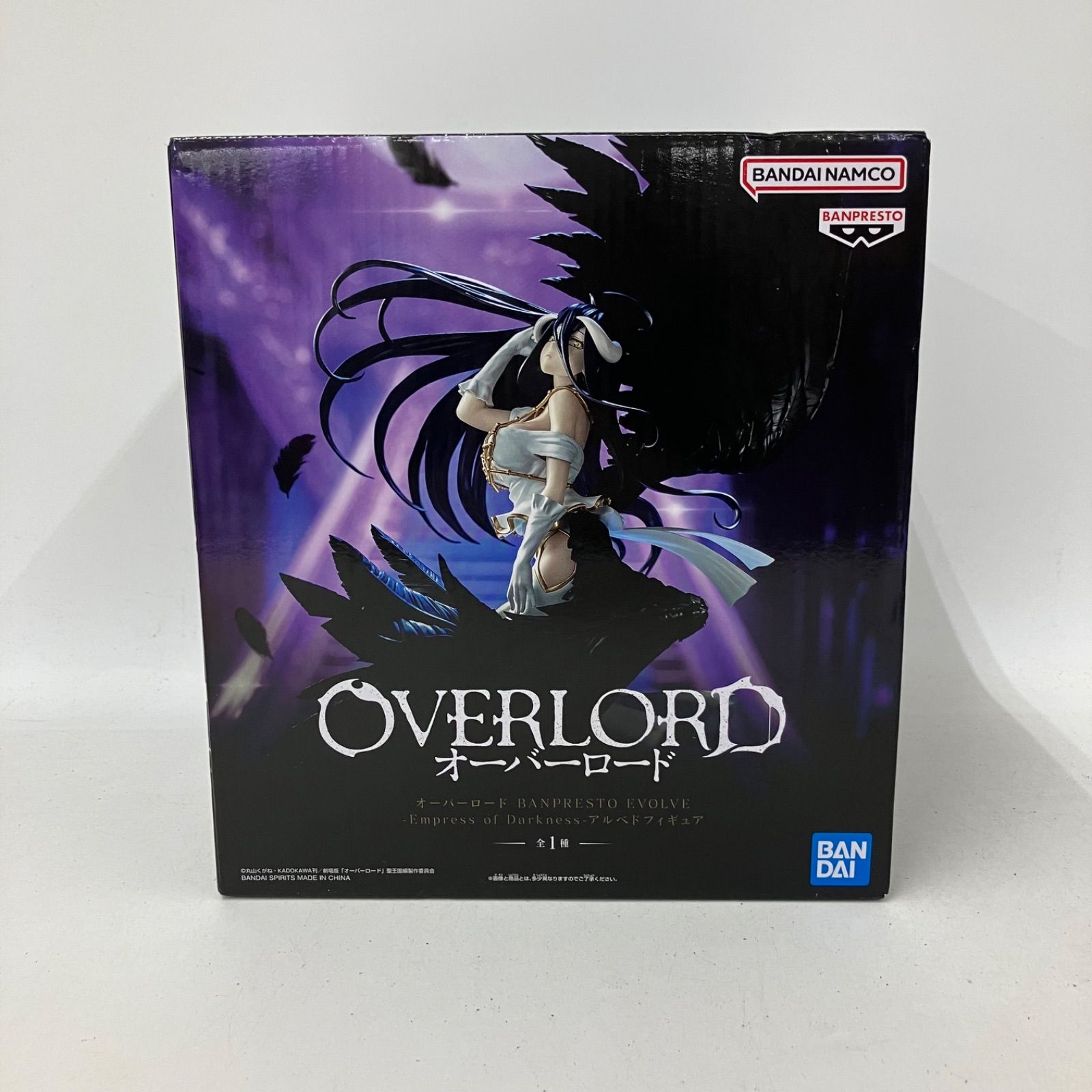 未開封 overload オーバーロード BANPRESTO EVOLVE アルベド