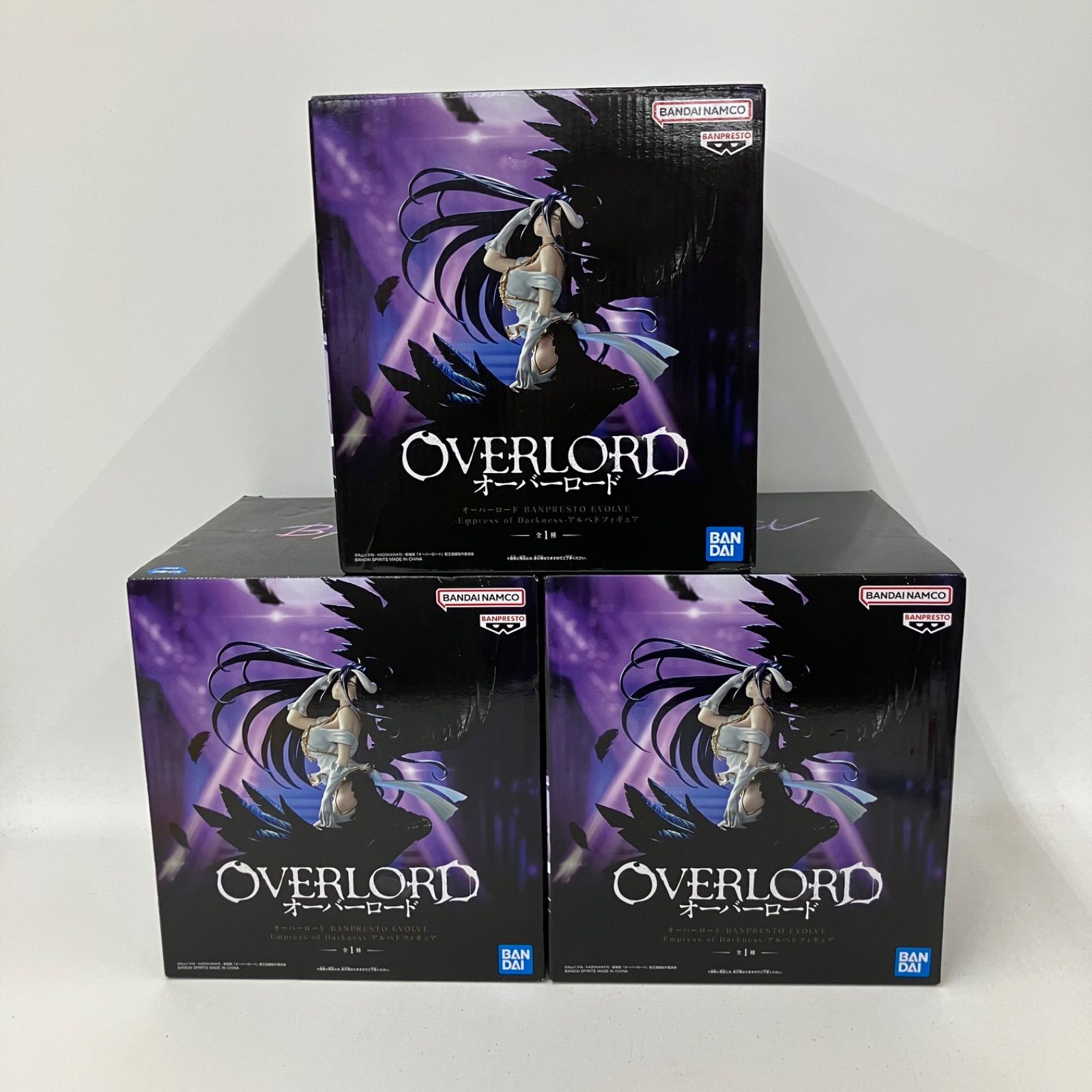 未開封 overload オーバーロード BANPRESTO EVOLVE アルベド