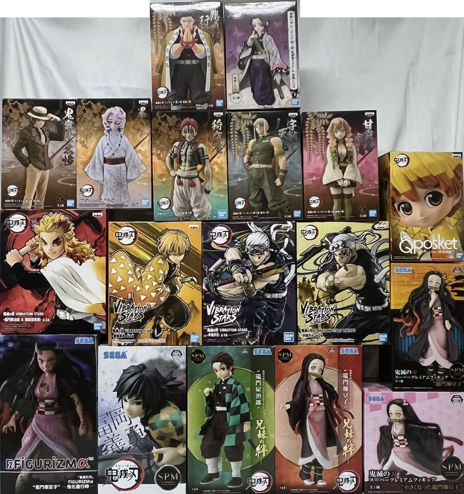 鬼滅の刃 フィギュア 大量セット まとめ売り 鬼滅の刃 フィギュア 18種セット まとめ売り - メルカリ