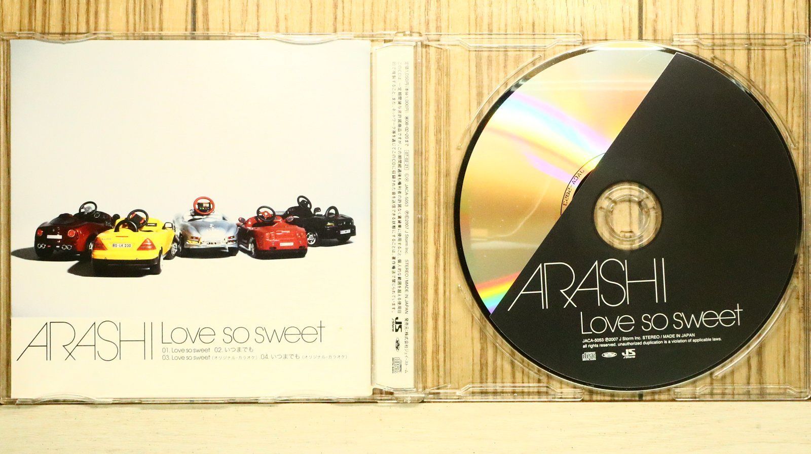 国内盤CD☆嵐/Arashi□ Love so sweet 【JACA5053/4580117620811