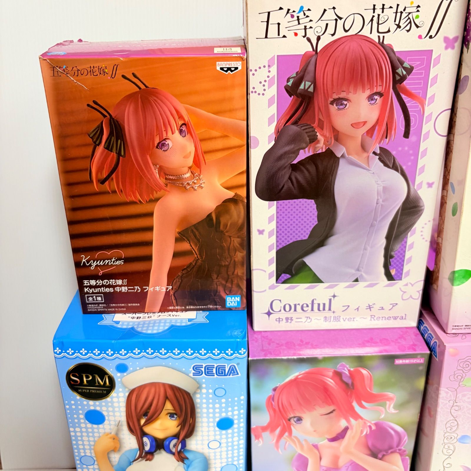 五等分の花嫁　中野三玖　フィギュア　一番くじ　セット 五等分の花嫁 フィギュア 6体セット 中野二乃 中野三玖 一番くじ SPM