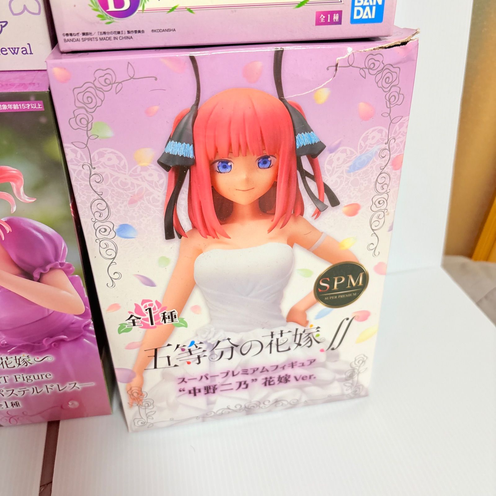 五等分の花嫁 フィギュア 6体セット 中野二乃 中野三玖 一番くじ SPM