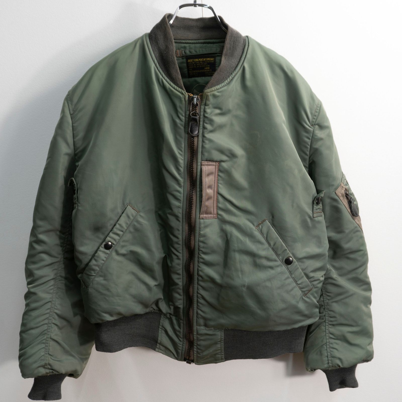 M品番】BUZZ RICKSON'S【Type MA-1 M13521】 L フライトジャケット