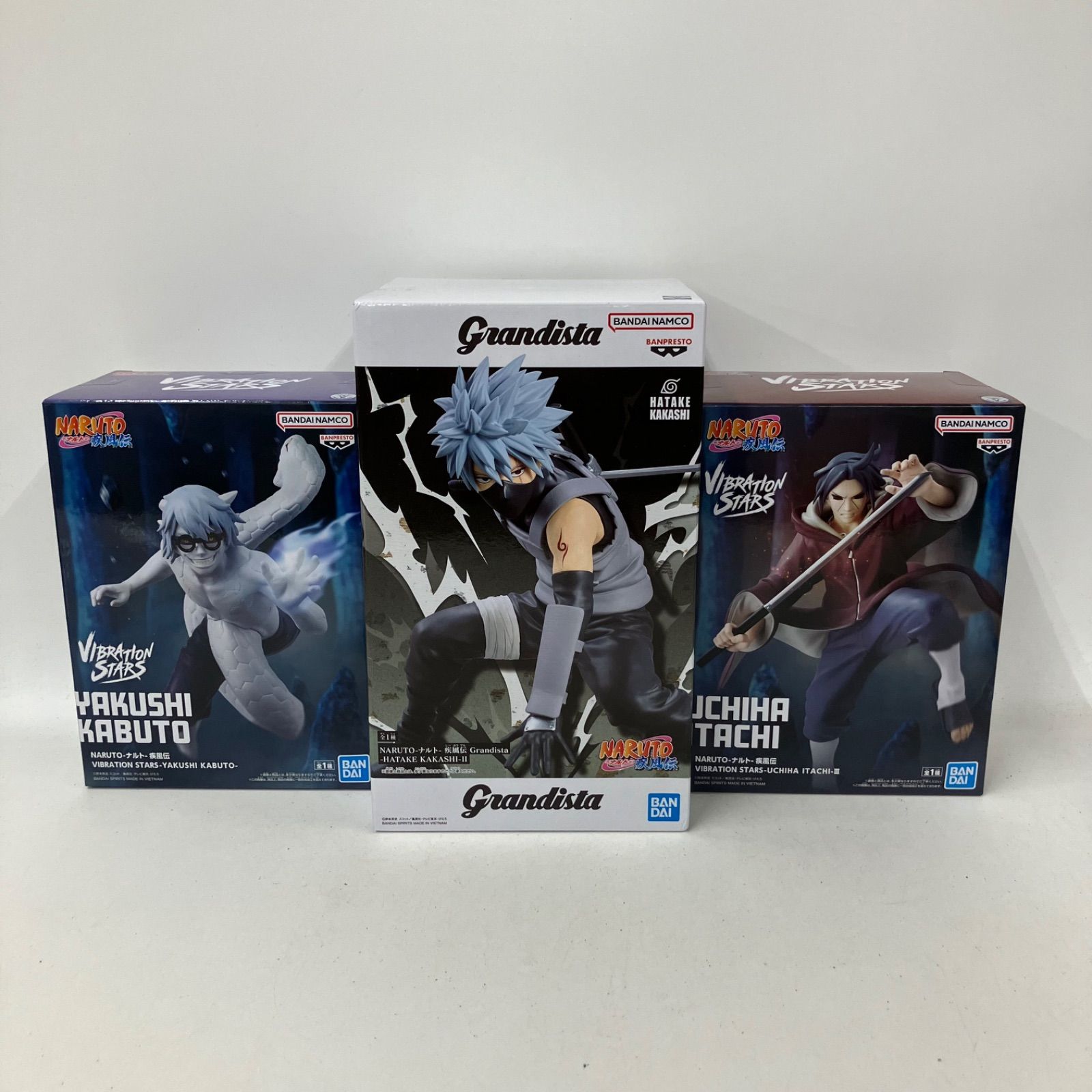 NARUTO-ナルト-疾風伝　うちはイタチ　薬師カブト　フィギュア　20体 未開封 NARUTO ナルト疾風伝 薬師カブト はたけカカシ うちはイタチ