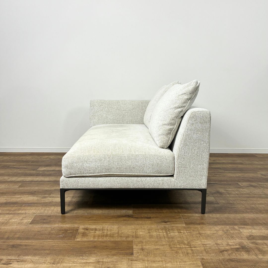 Cassina ixc. GRAB home 2人掛けソファ オットマンセット 右ひじ掛け