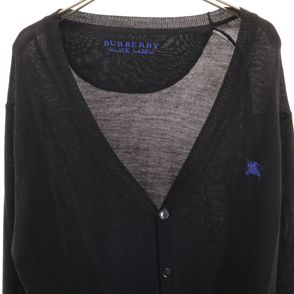 BURBERRY BLACK LABEL バーバリーブラックレーベル 長袖 Vネック