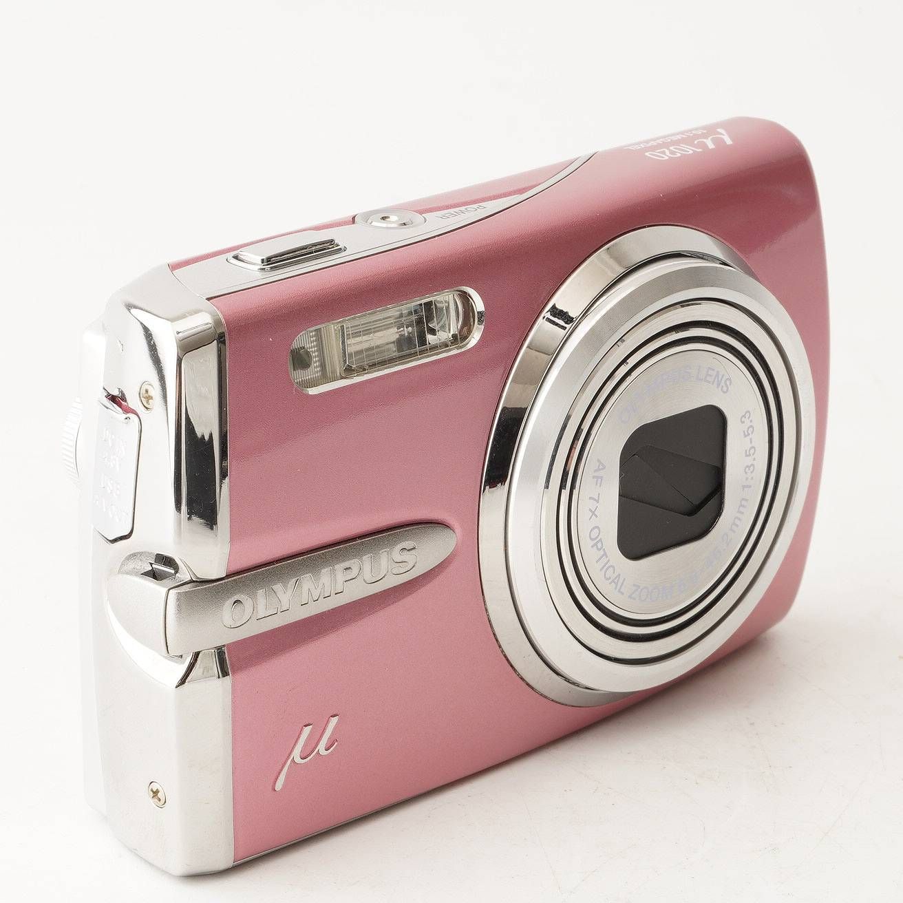 オリンパス Olympus μ mju 1020 ローズピンク 7x 光学ズーム - メルカリ