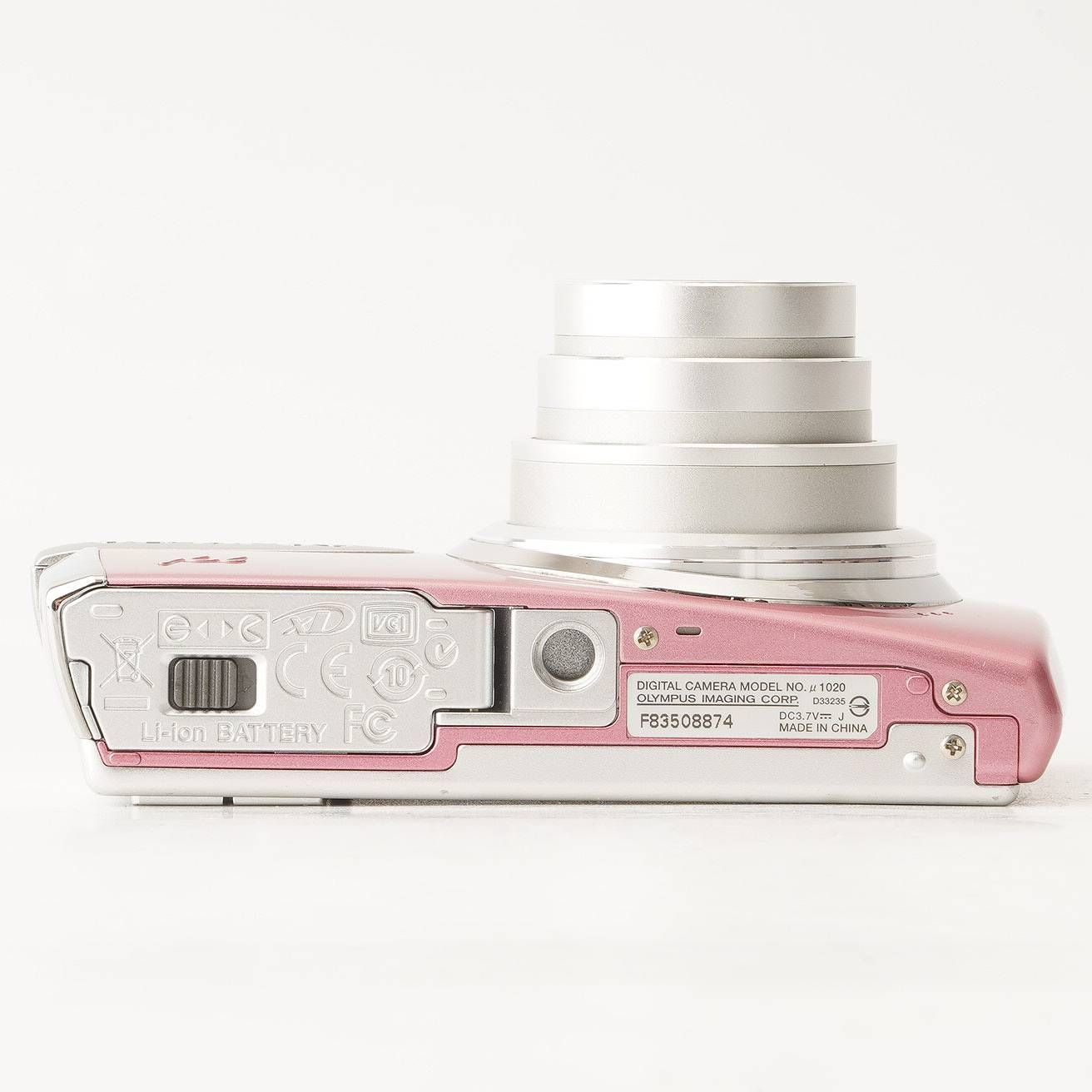 オリンパス Olympus μ mju 1020 ローズピンク 7x 光学ズーム - メルカリ