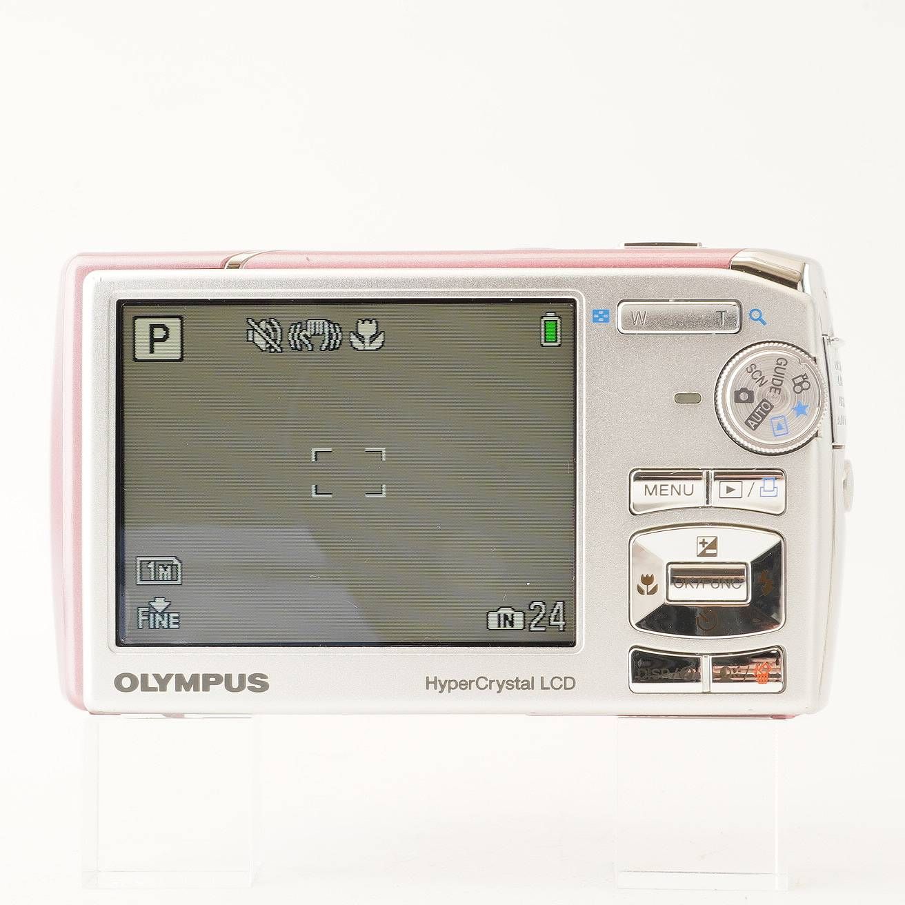 オリンパス Olympus μ mju 1020 ローズピンク 7x 光学ズーム - メルカリ