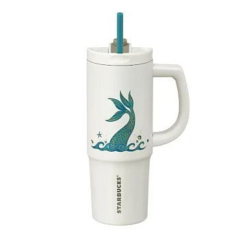 スタバ　サイレン　オブジェ　海外製 海外限定】スターバックス サイレン テイル ステンレス コールドカップ