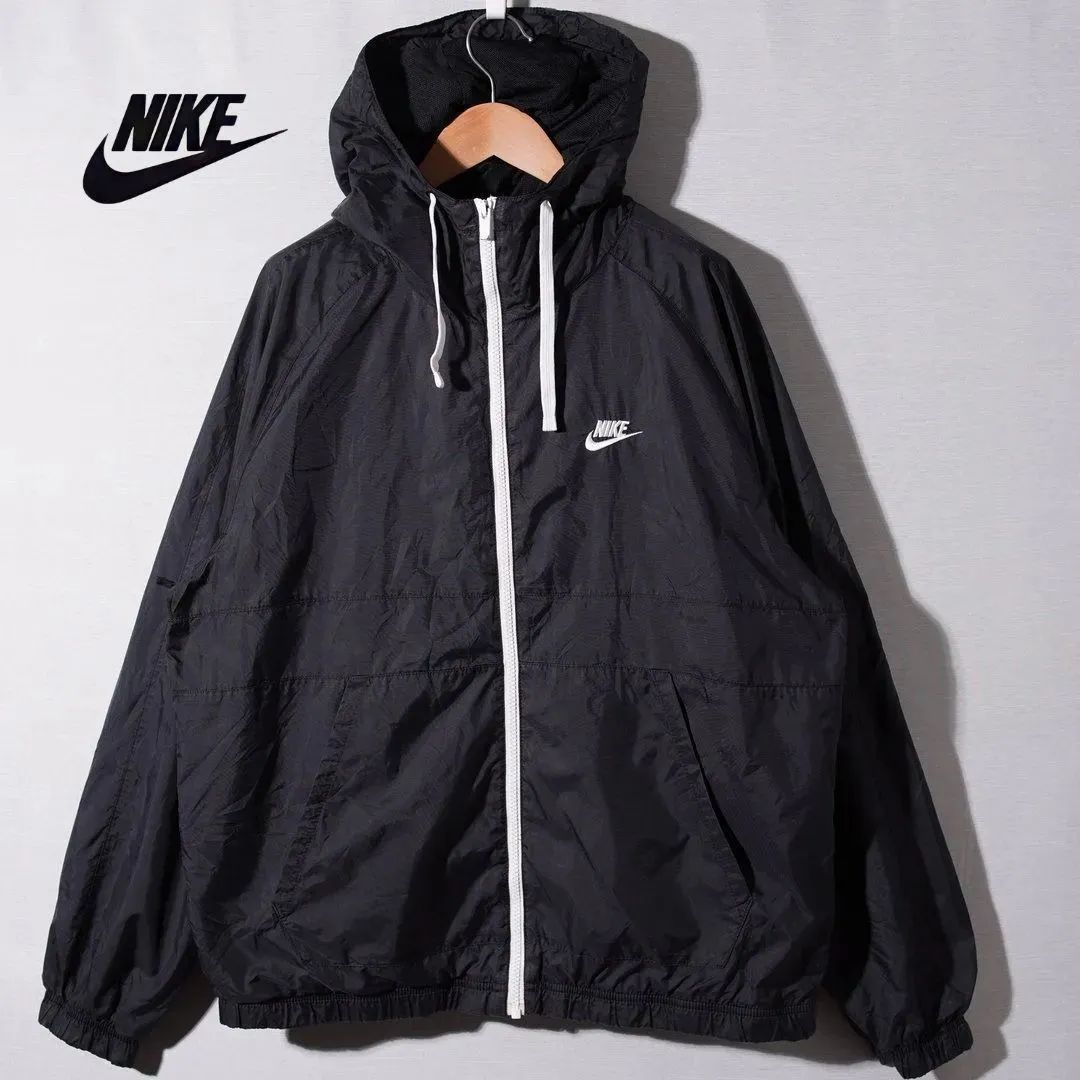 ナイキ NIKE ウインドランナー ナイロンジャケット L ブラック
