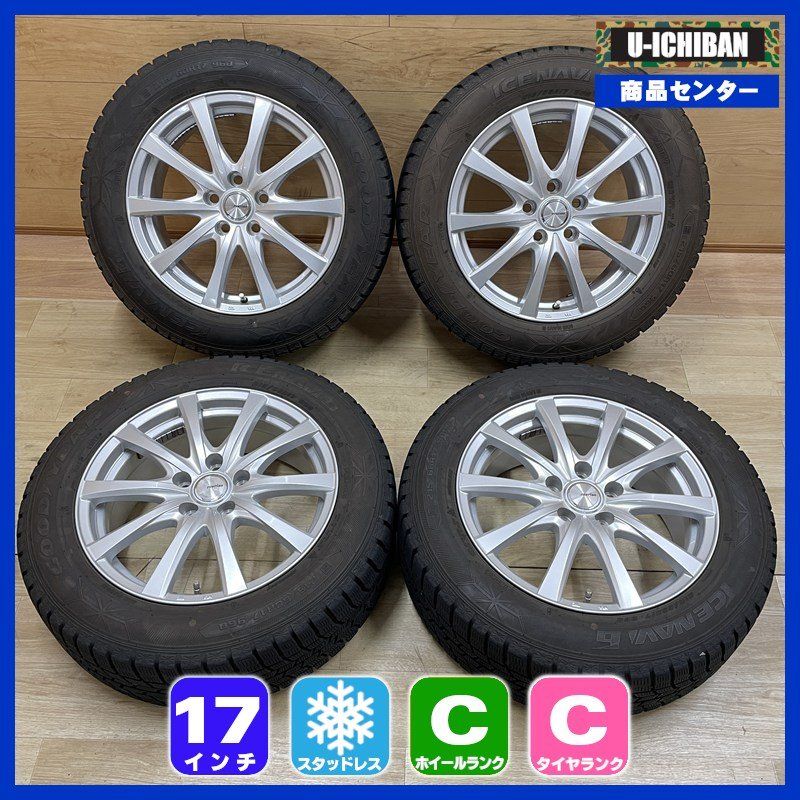 ravrion トヨタ車用 7-17+47 5H114.3 グッドイヤー アイスナビ6 215