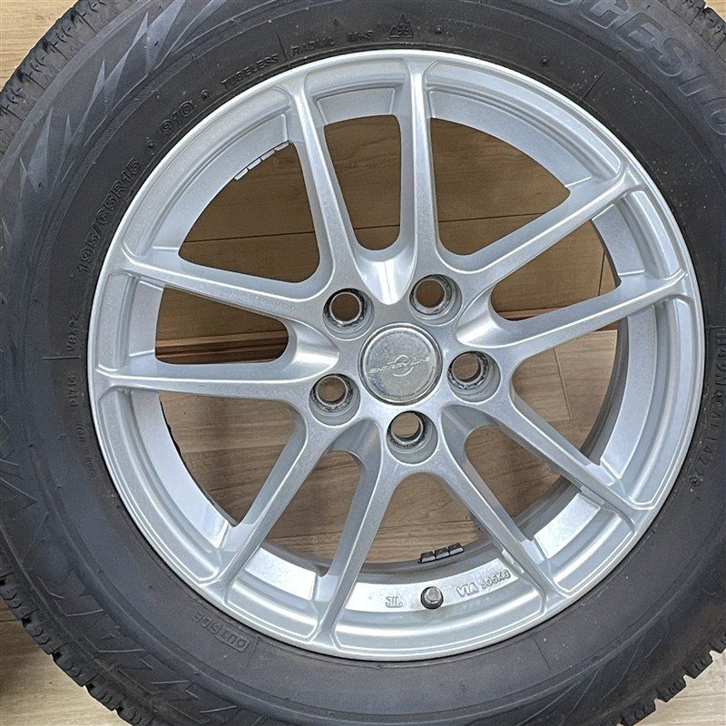195/65R15 ブリヂストン VRX2 2022年製 ☆ プリウス 等 エナジーライン