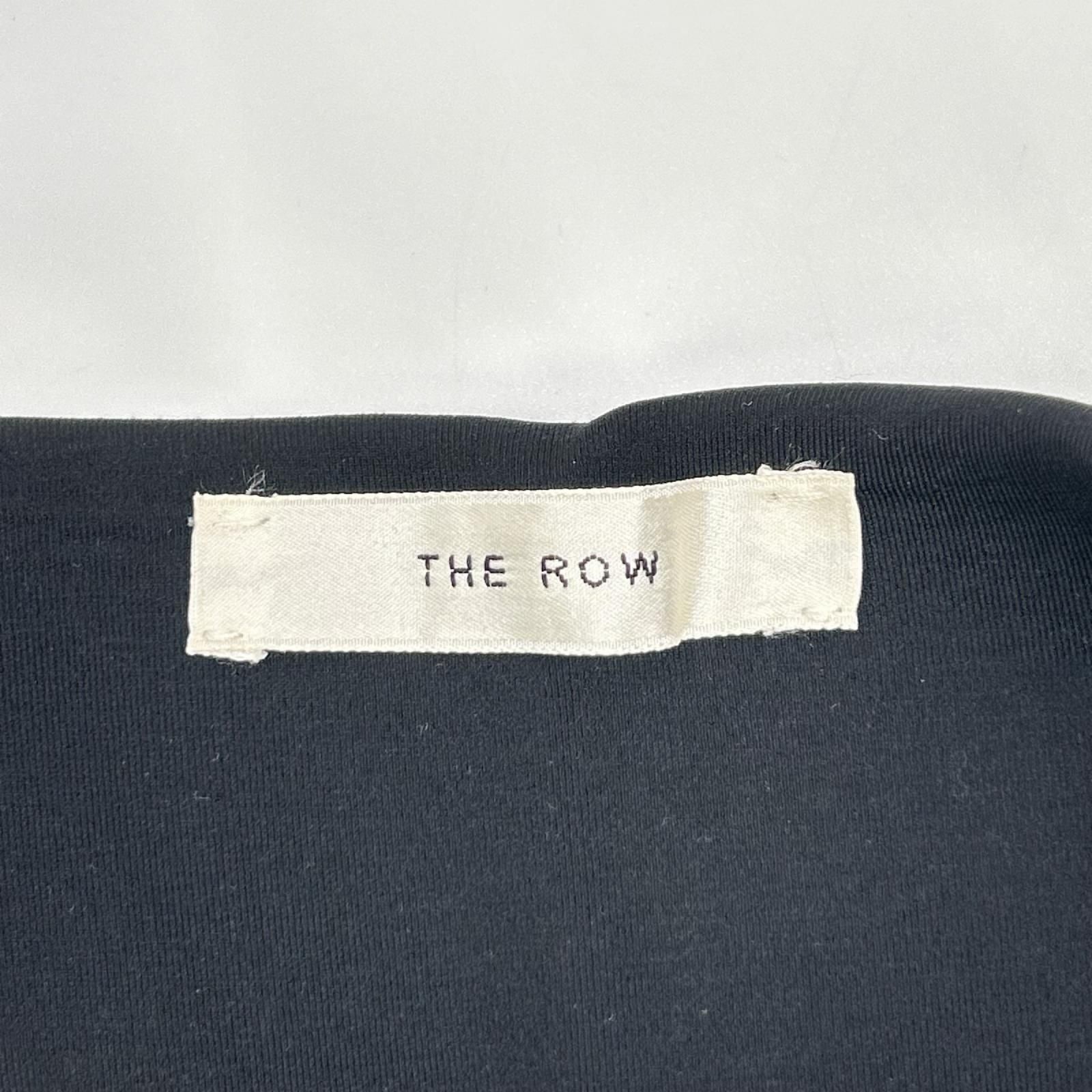 ザロウ　the row ブラック　スキューバワンピース XS THE ROW ザ ロウ A425 ブラック スキューバ Cenoa Dress キャミソール