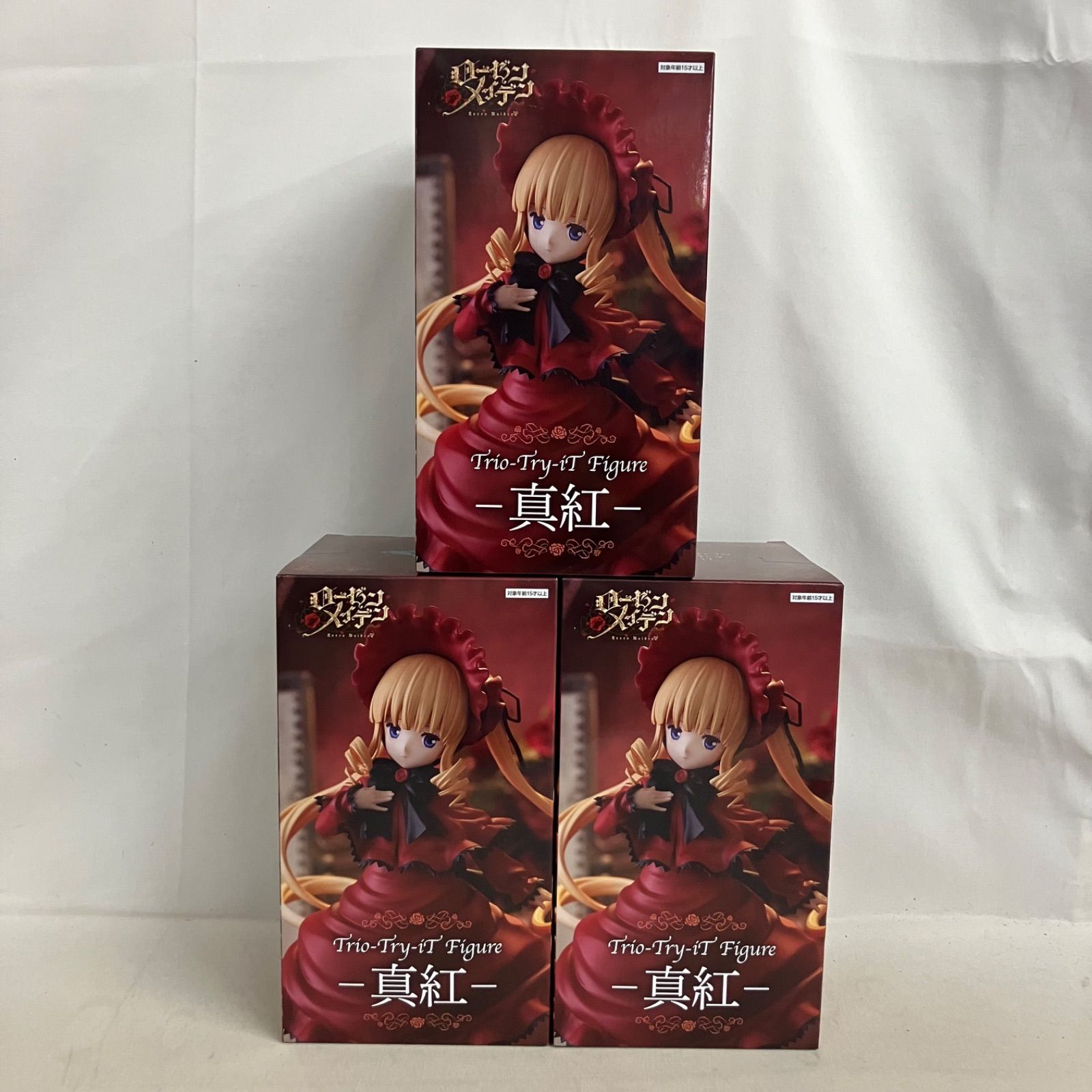 ローゼンメイデン 真紅 Trio-Try-iT フィギュア 6個セット 未開封 ローゼンメイデン Trio-Try-iT 真紅 フィギュア 3個セット