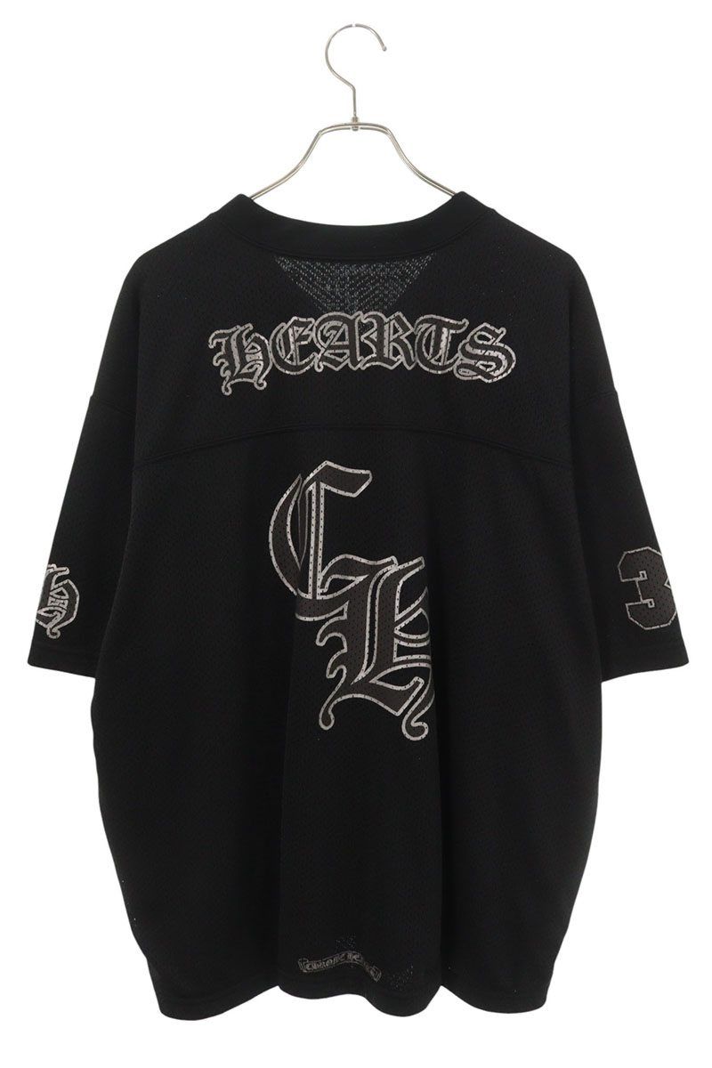 クロムハーツ MESH WARM UP JERSEY TEE CHプリントメッシュTシャツ