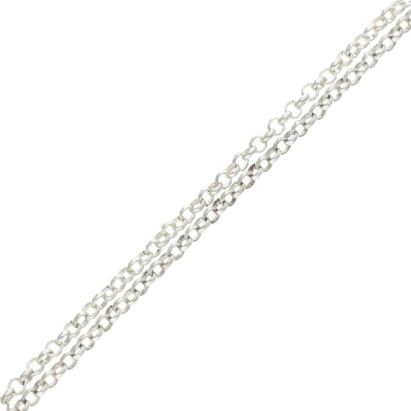 クロムハーツ NECKCHAIN R20/ロールチェーン20inch シルバーネックレス