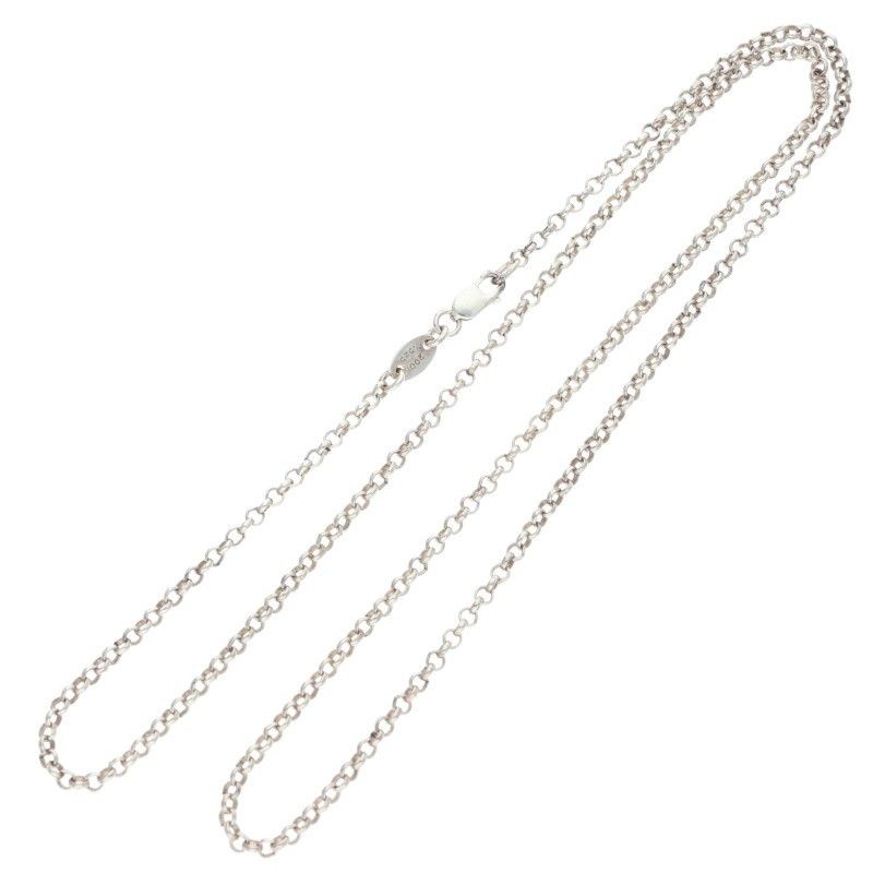 クロムハーツ NECKCHAIN R20/ロールチェーン20inch シルバーネックレス