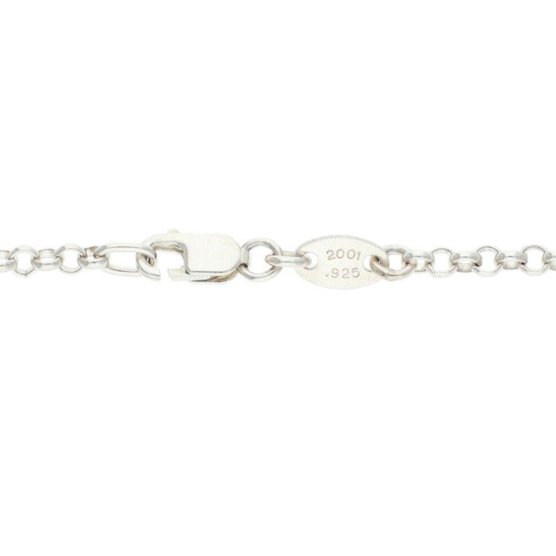 クロムハーツ NECKCHAIN R18/ロールチェーン18inch シルバーネックレス
