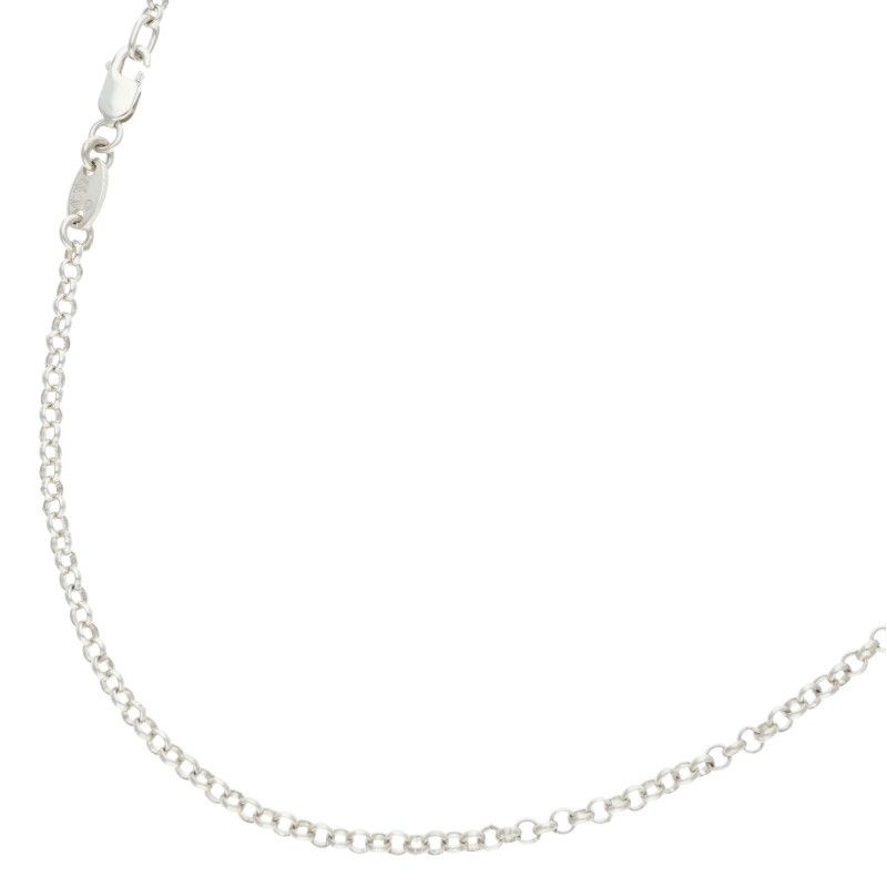 クロムハーツ NECKCHAIN R18/ロールチェーン18inch シルバーネックレス
