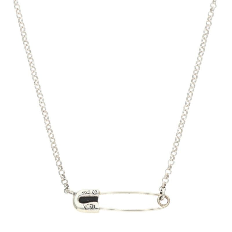 クロムハーツ SAFETY PIN R16 1DIAセーフティピンロールチェーン 1