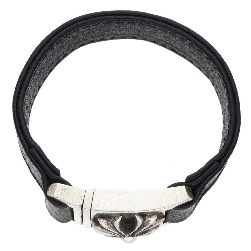 CHROME HEARTS レザーブレスレット ハーネスクラスプ クロムハーツ HARNESS CLASP/ハーネスクラスプ レザーブレスレット