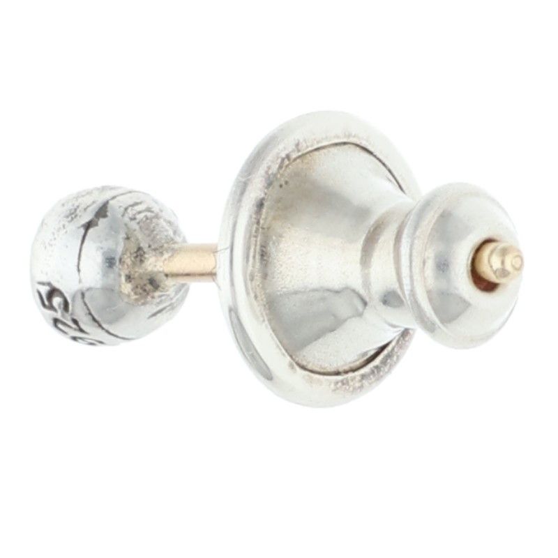クロムハーツ STUD CRS BALL MINI/ミニクロスボールスタッド シルバー