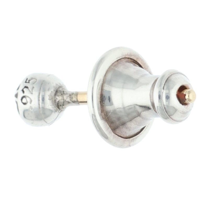 クロムハーツ STUD CRSBLL/クロスボールスタッド シルバーピアス　両耳 クロムハーツ STUD CRS BALL MINI/ミニクロスボールスタッド シルバー