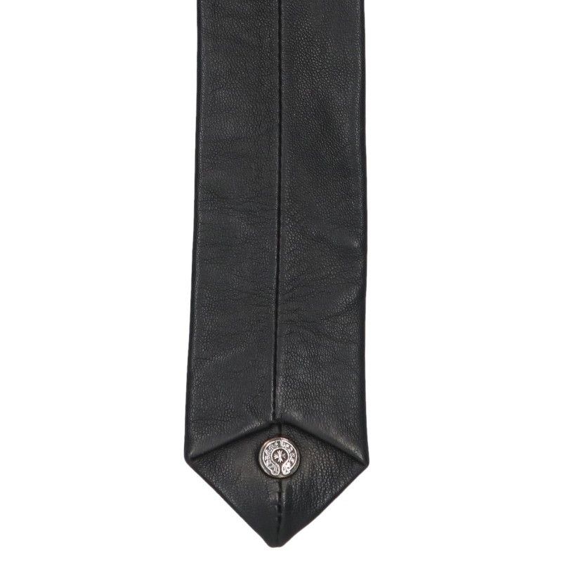 Co Potencia様 クロムハーツ レザーネクタイ クロムハーツ TIE NEK SKNNY LTHR/レザーネクタイ CHプラスモチーフ