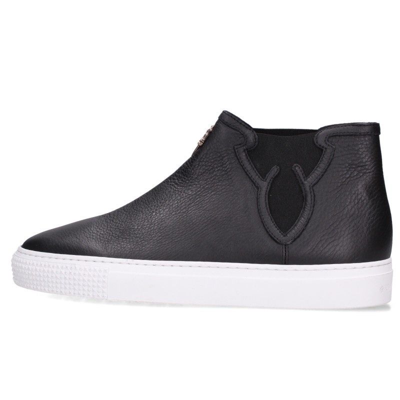 クロムハーツ MID TOP/ミッドトップ ダガー装飾サイドゴアハイカット