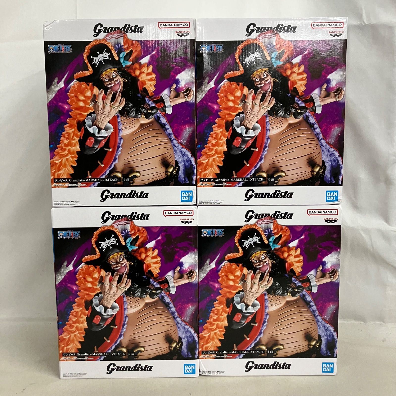 未開封 ワンピース Grandista マーシャル.ディー.ティーチ フィギュア