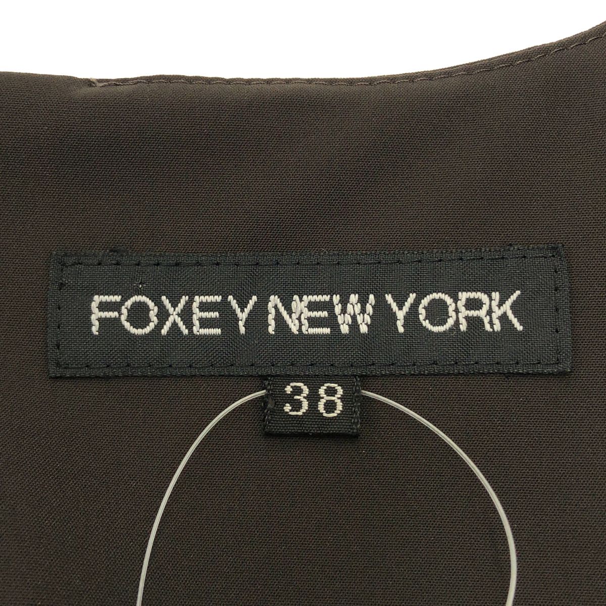 FOXEY NEWYORK フォクシー ニューヨーク パフスリーブワンピース 22880