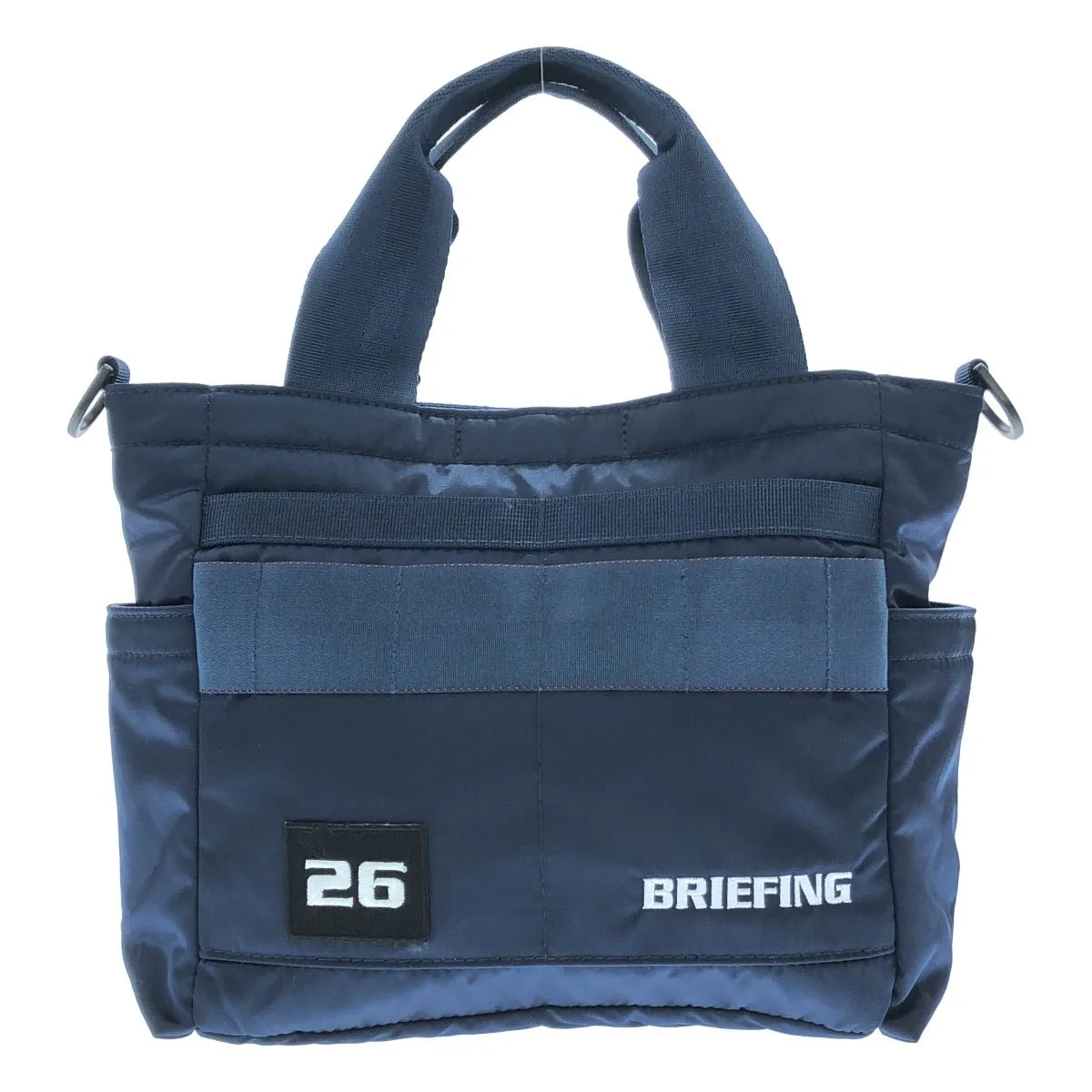 BRIEFING ブリーフィング 2WAYショルダートートバッグ ネイビー(目立っ