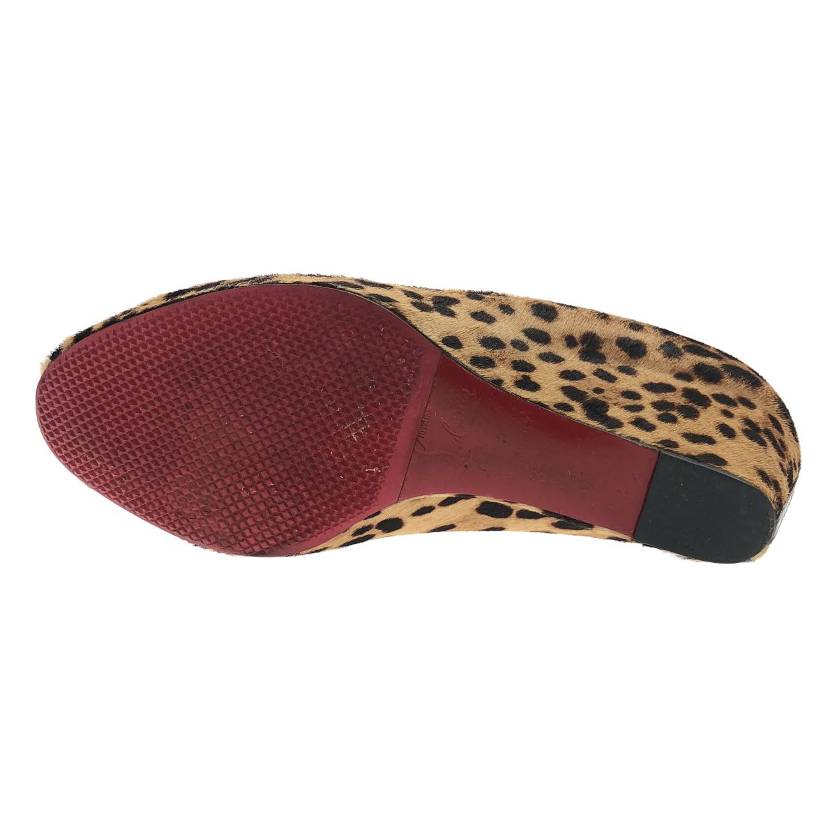Christian Louboutin クリスチャンルブタン レオパード ハラコ