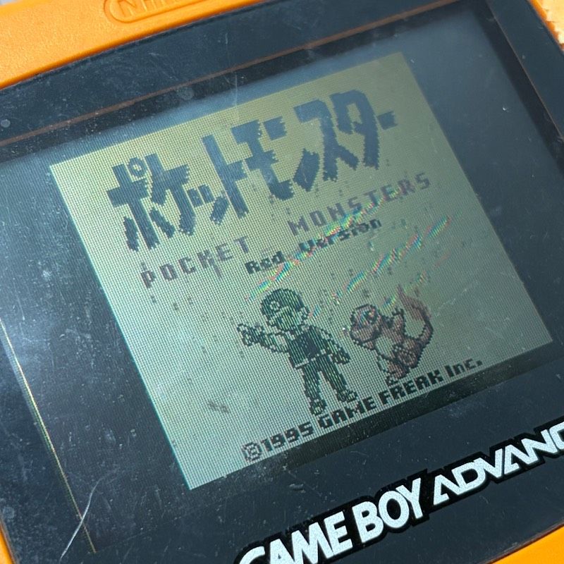 ポケットモンスター赤 緑 青 Nintendo GAMEBOYソフト 3個セット