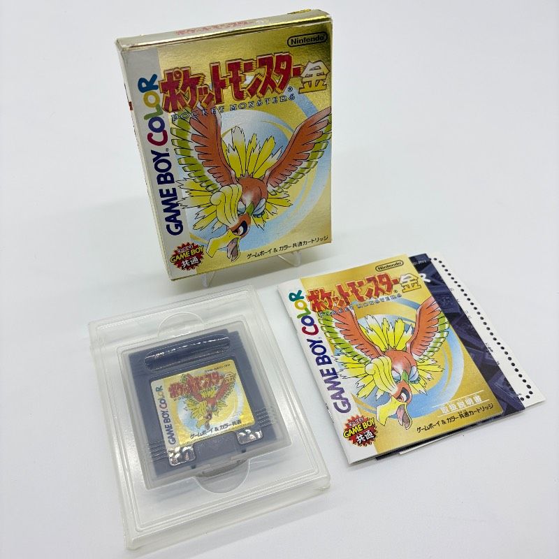 ポケットモンスター金 Nintendo GAMEBOYCOLORソフト ゲームボーイ