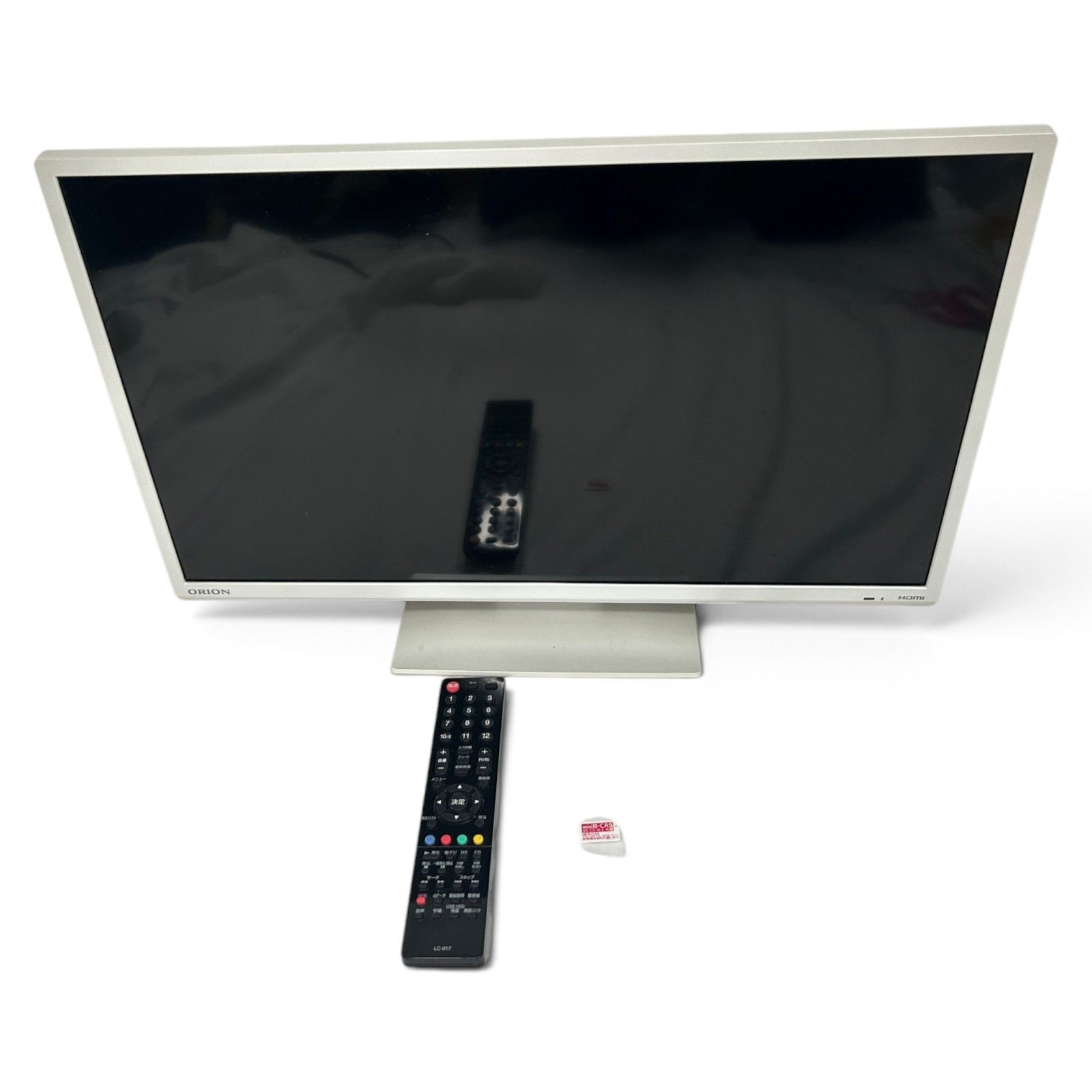 ORION オリオン　24V型ハイビジョン液晶テレビ(ホワイト） △ オリオン ORION 24V型 液晶テレビ BKS243-W1 ホワイト ハイビジョン
