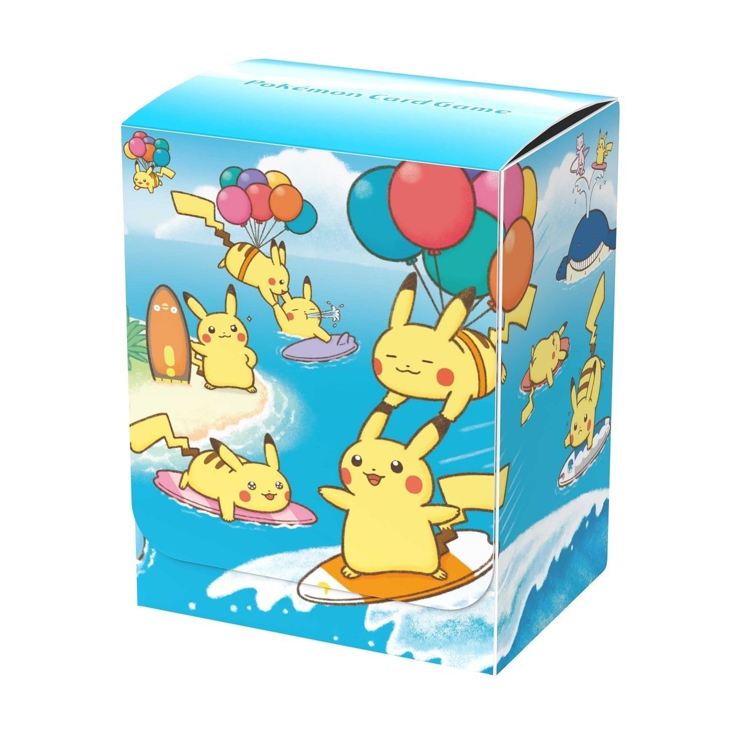 新品セット】 なみのりピカチュウ＆そらをとぶピカチュウ デッキケース