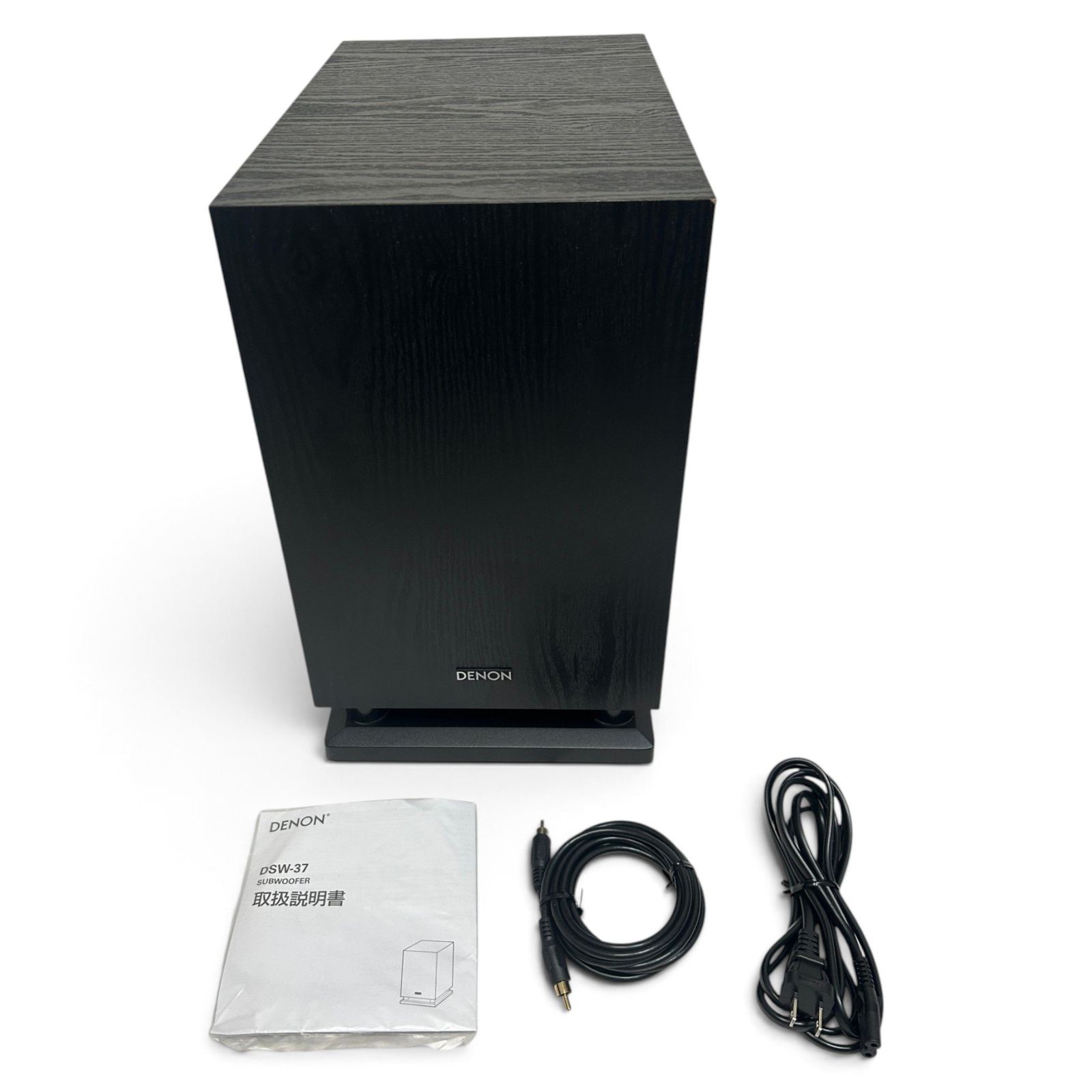 △ デノン DENON サブウーファー DSW-37K ブラック アンプ内蔵