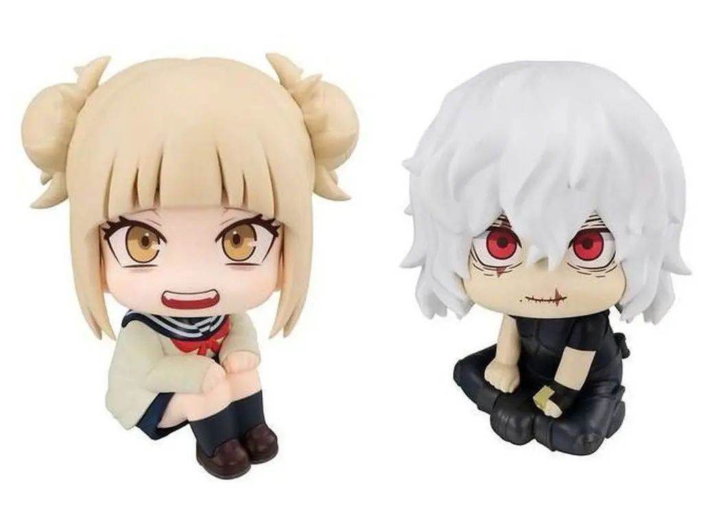 中古】フィギュア るかっぷ 死柄木弔＆トガヒミコ セット(限定座布団