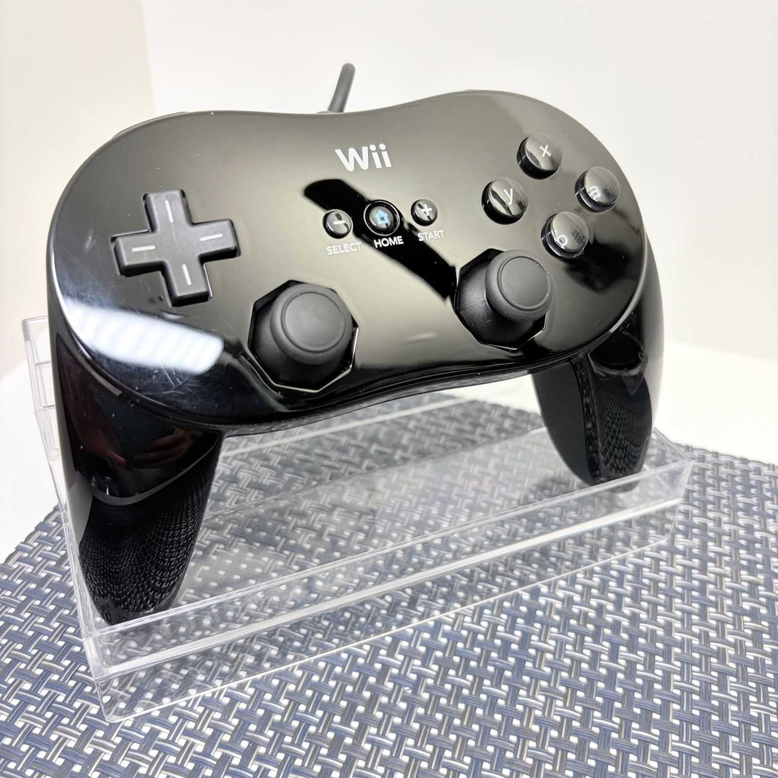 [전체 유지 관리] Wii Wii U 클래식 컨트롤러 프로 블랙 블랙 DD
