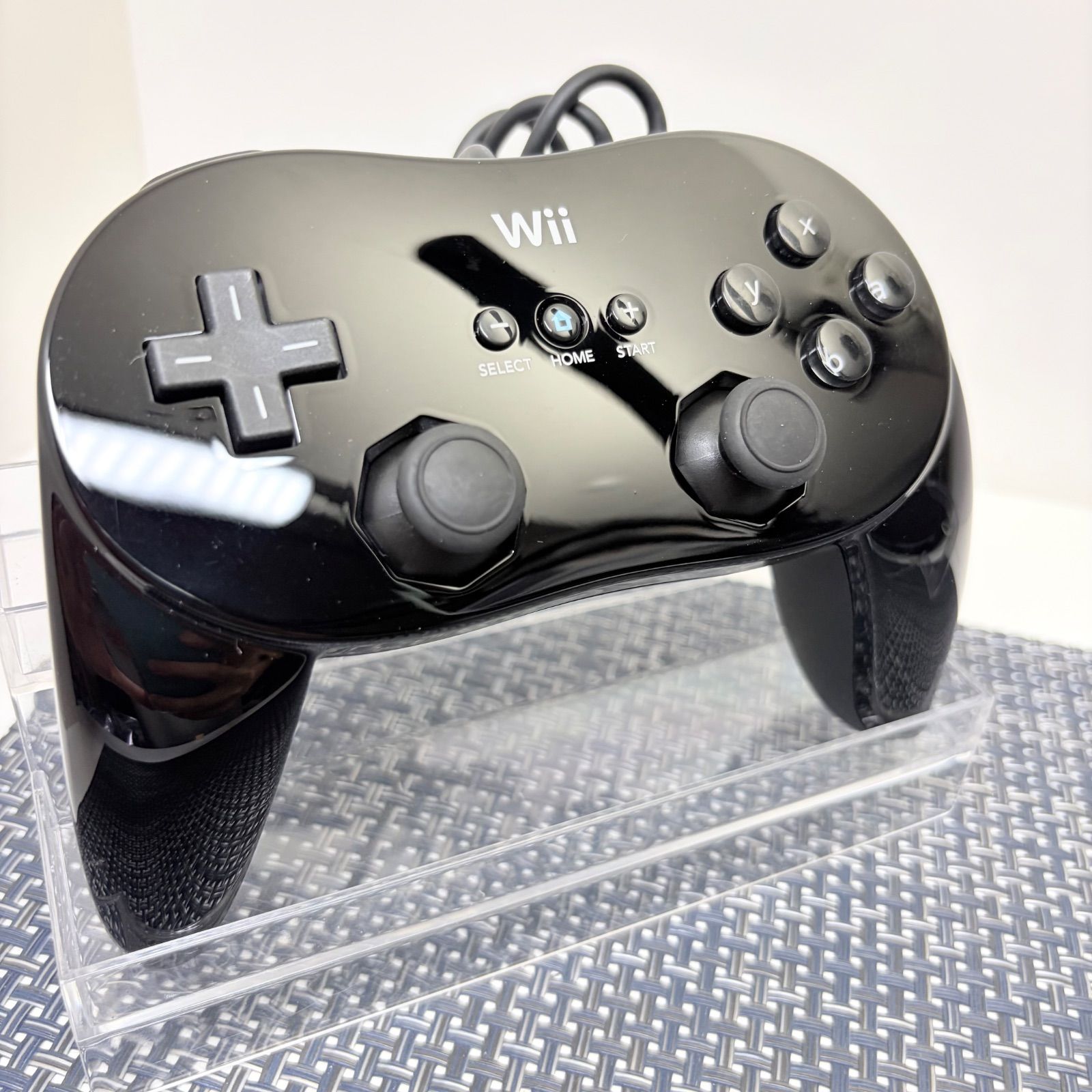 [전체 유지 관리] Wii Wii U 클래식 컨트롤러 프로 프로 블랙 EE
