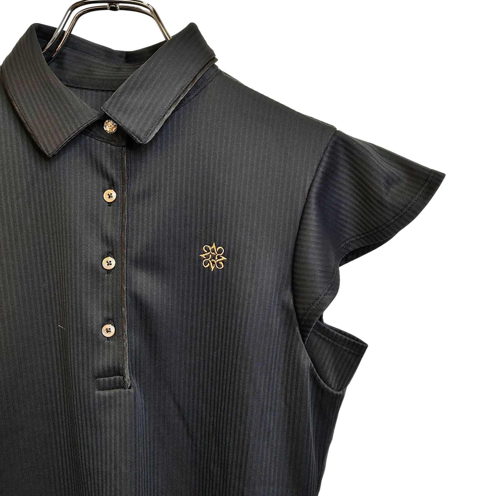 St ANDREWS セントアンドリュース ゴルフ 24AW 半袖 フリル ポロシャツ