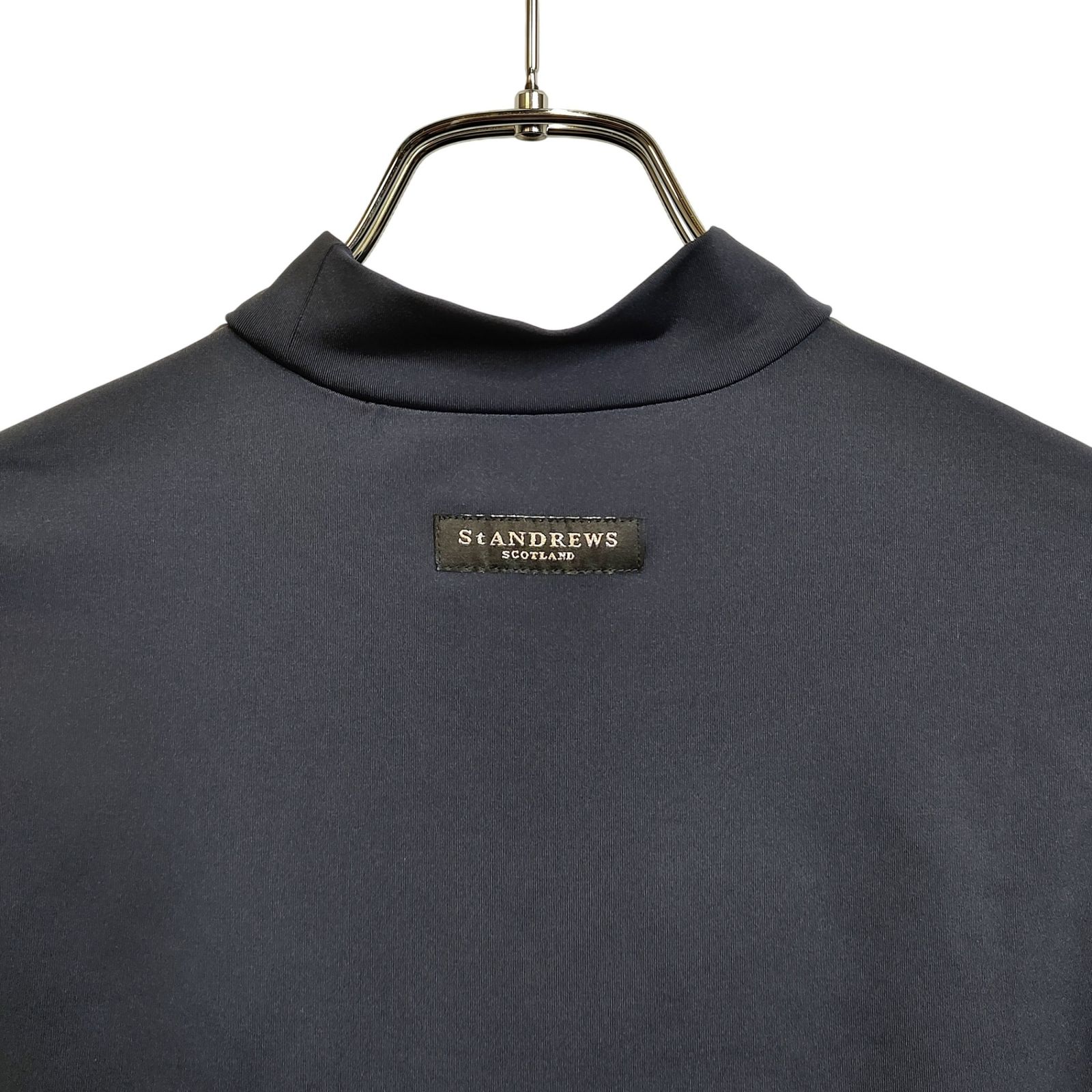 【新品タグ付き】St ANDREWS セントアンドリュース ゴルフウェア St ANDREWS セントアンドリュース ゴルフ 23AW 半袖 モックネック T